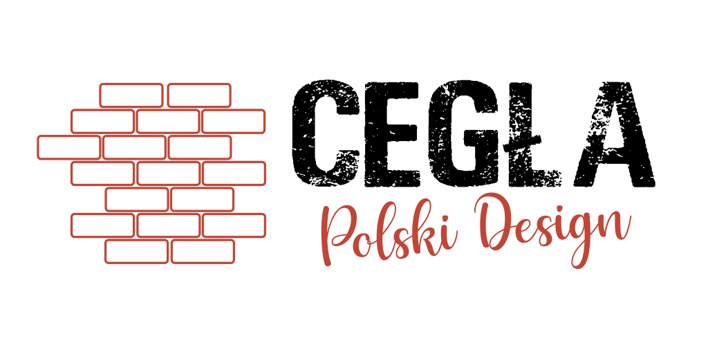 logo cegła polski design - poziome