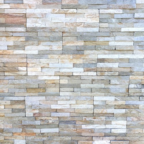 Full frame textured brick stone wall background